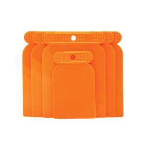 Plastic Square Scrapper Set