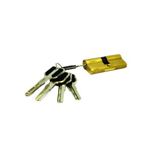 Brass Lock Cylinder With Computer Key 70mm GP