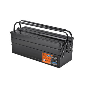 Tool Box 5 Tray Double Handle Black 21”