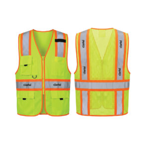Safety Jacket Yellow 5 Pockets